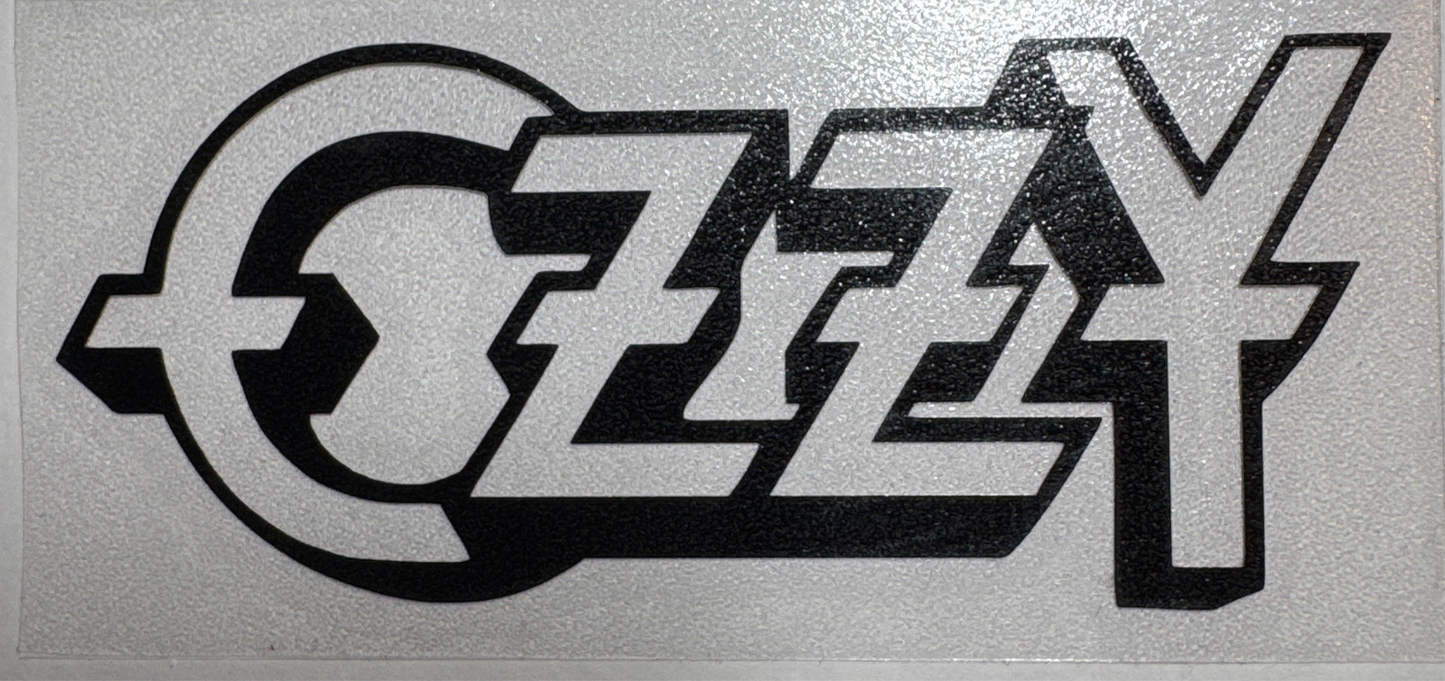 Ozzy 4 inch Decal