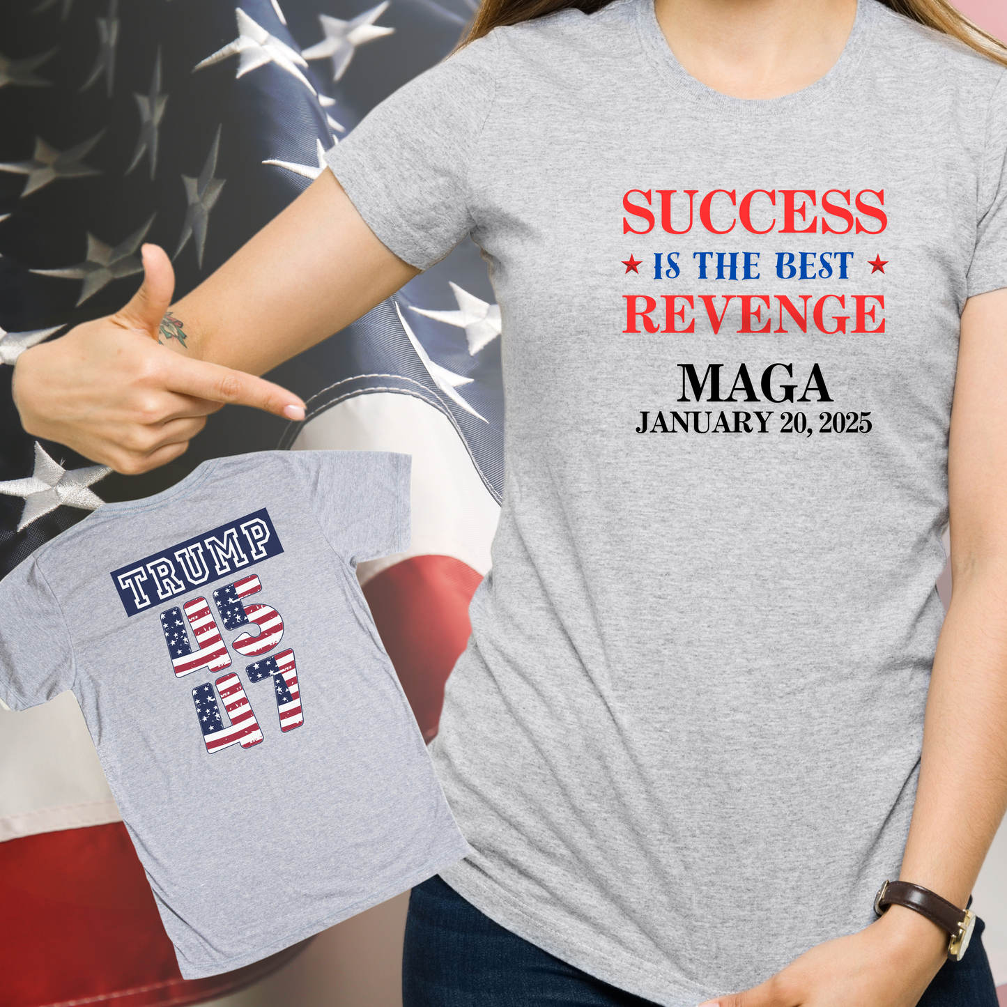 Happy Inauguration Day 2025 - Success is the Best Revenge