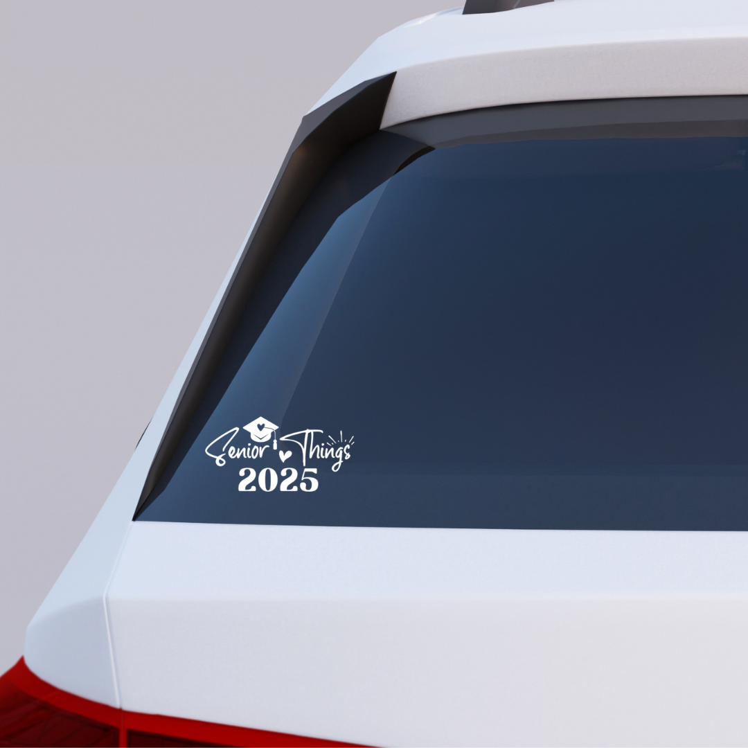 Senior Things 6 inch decal